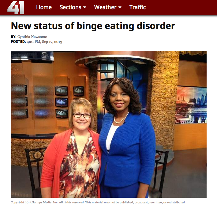 New status of binge eating disorder